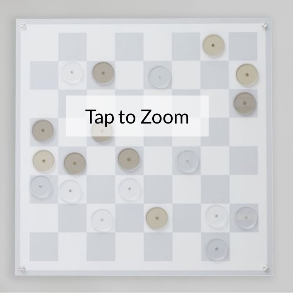 Pottery Barn Teen wall mounted checker board